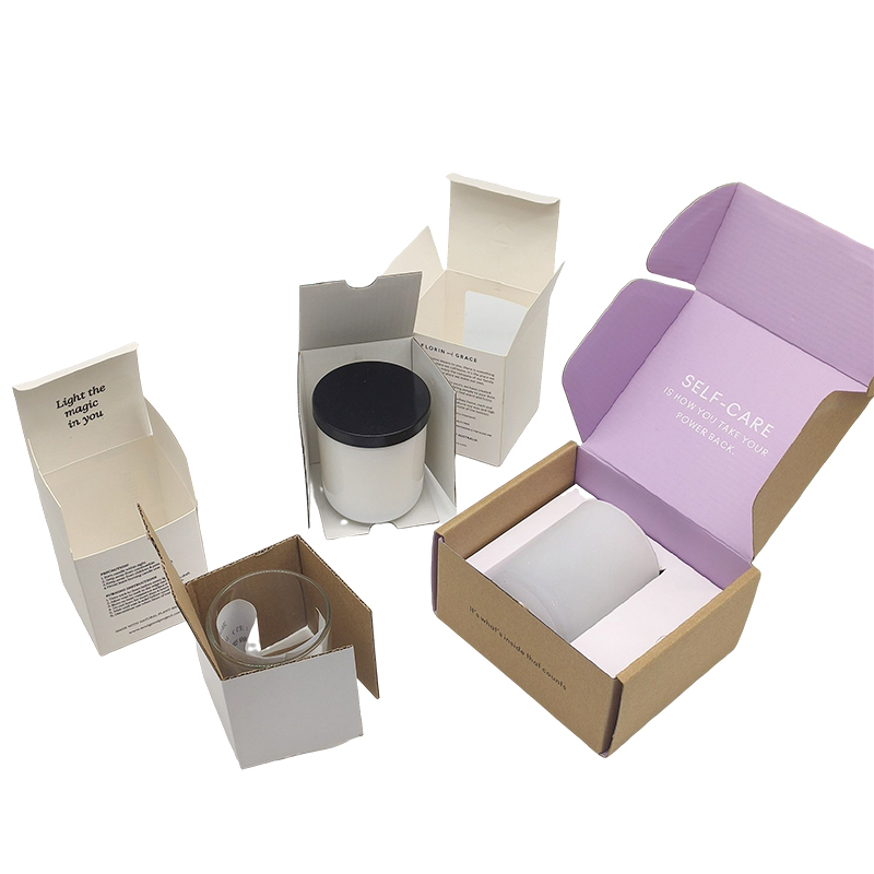 2. Premium shipping boxes for candles with durable construction