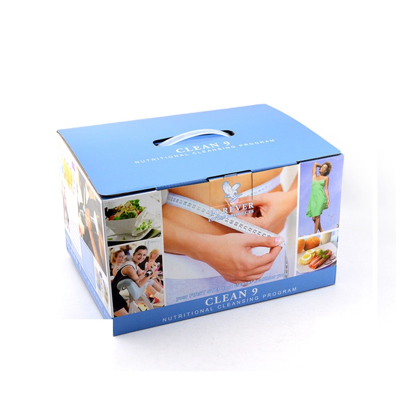 Customizable double-wall corrugated boxes with branded printing for industrial and retail use