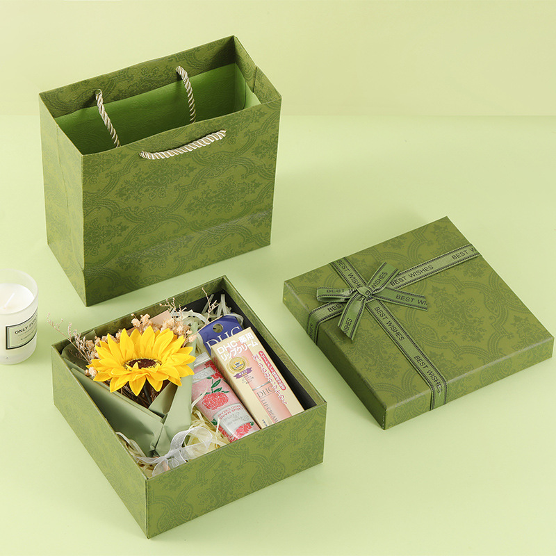 1. Textured paper two piece boxes for jewelry and luxury accessories
