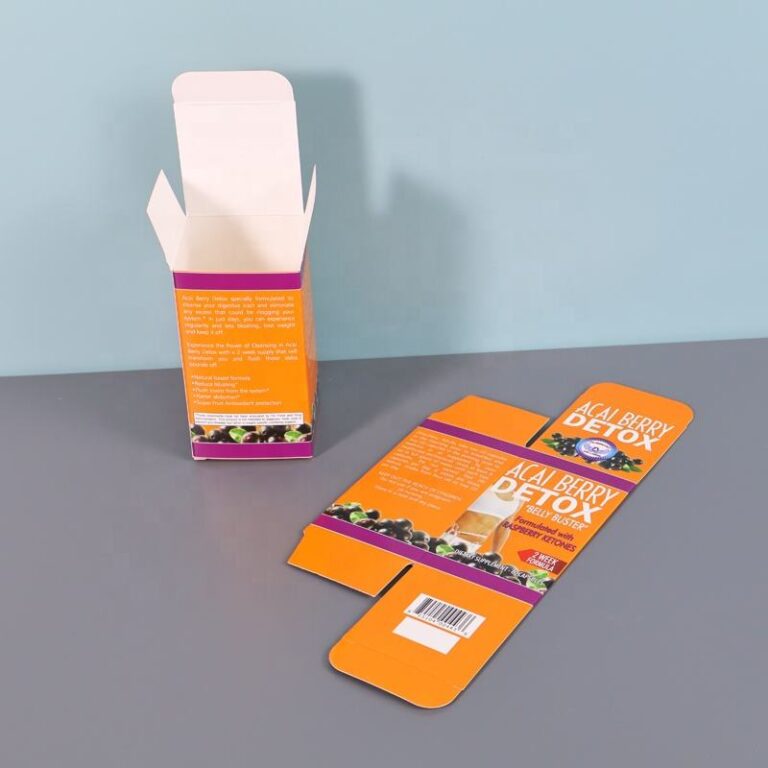 Foldable paperboard box with matte lamination finish