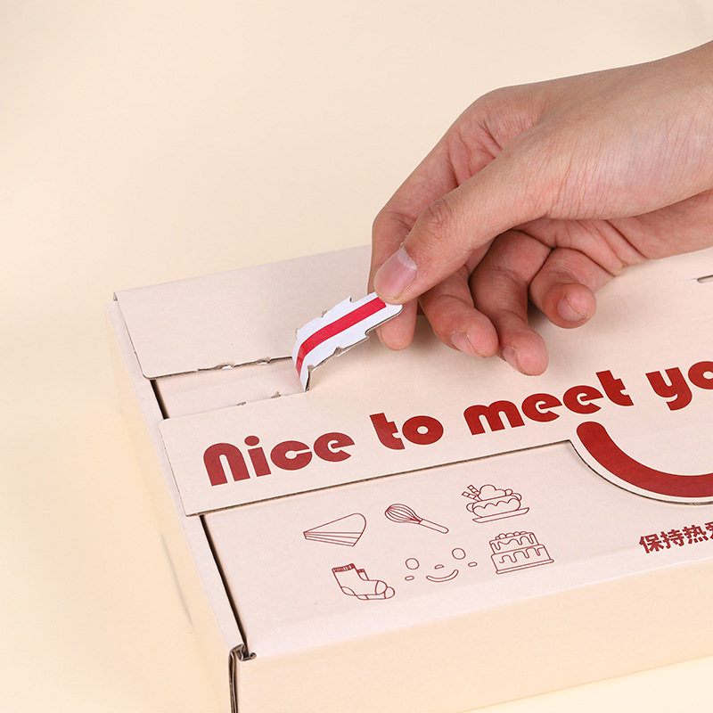 Durable corrugated e-commerce boxes | Custom branded mailers with tear strips for 1-click unboxing