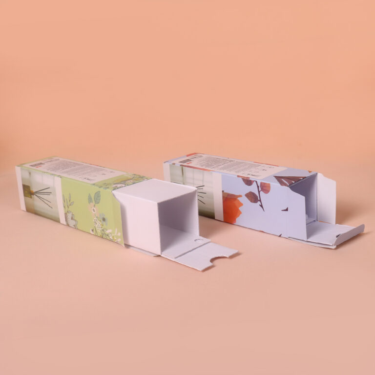 skincare products packaging box with insert
