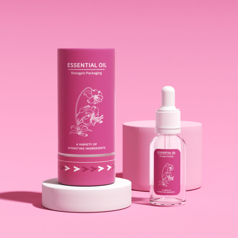 cylinder paper box round box paper tube for skincare products
