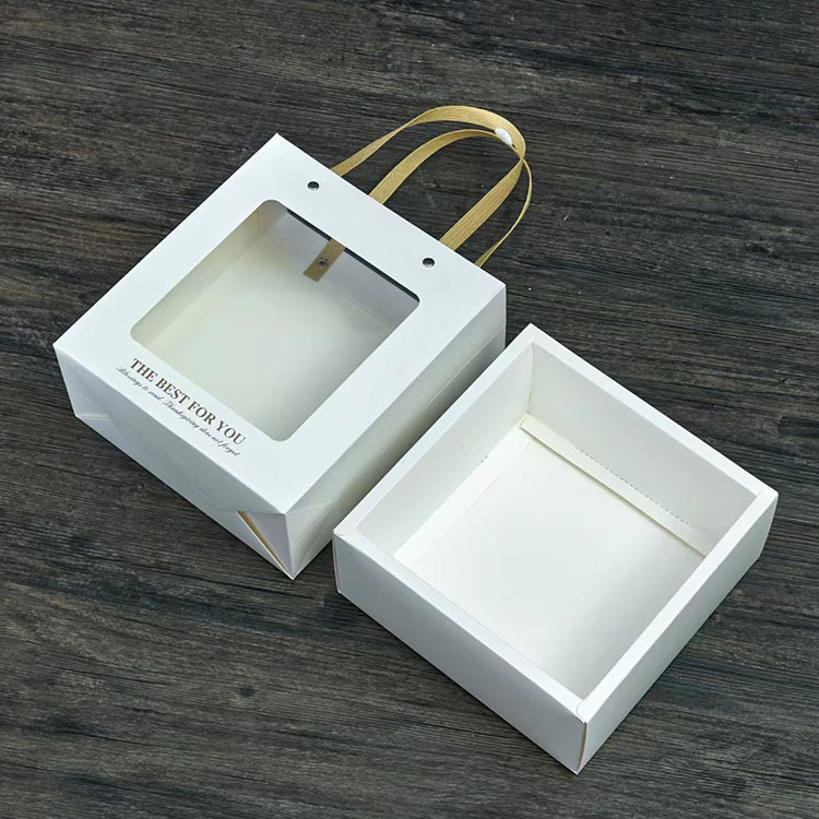 Recyclable cardboard sock packaging boxes with display windows