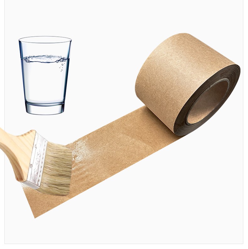 water activated Custom kraft paper tape packaging for eCommerce