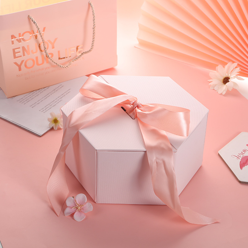 1. China hexagon packaging supplier showcasing in-stock box styles