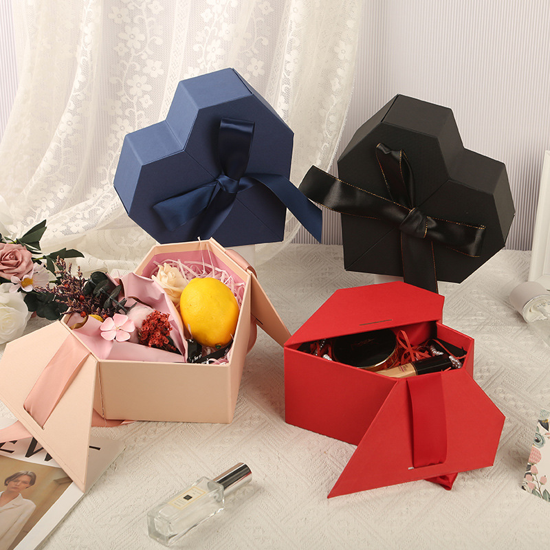 Wedding favor heart shaped boxes | NO MOQ stock options