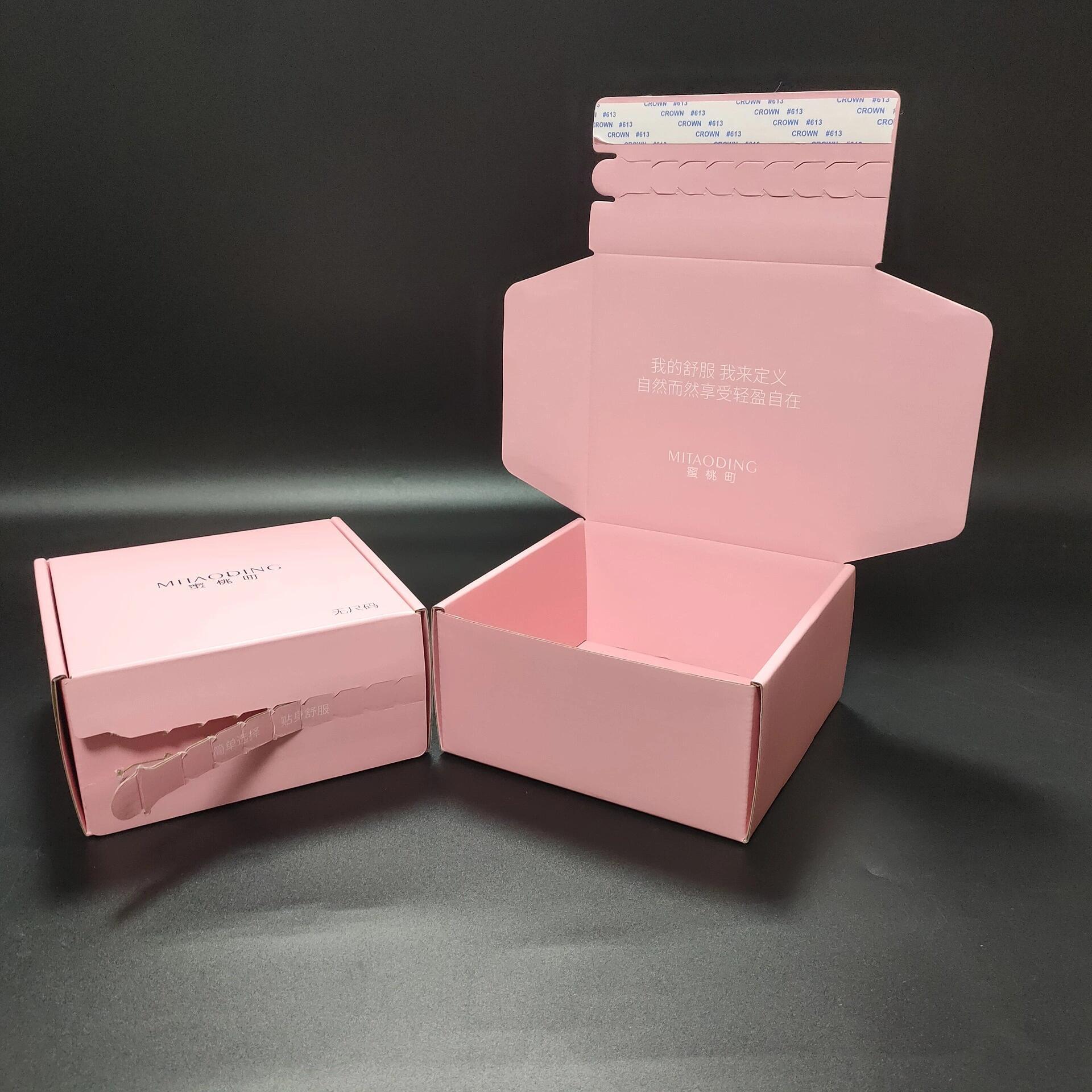 Luxury jewelry shipping packaging with protective inserts