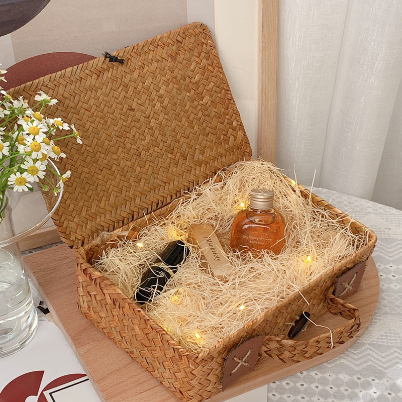 natural raffia grass filler for gift baskets and boxes