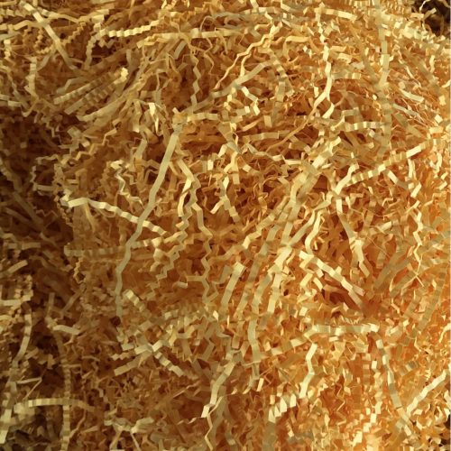 Brown kraft crinkle paper filler for eco-conscious packaging