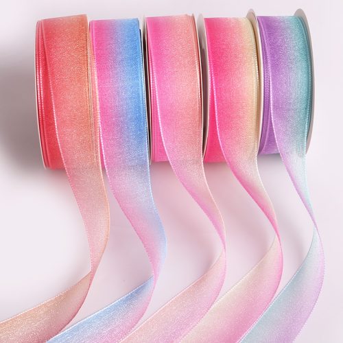 Custom logo ribbon for retail product branding