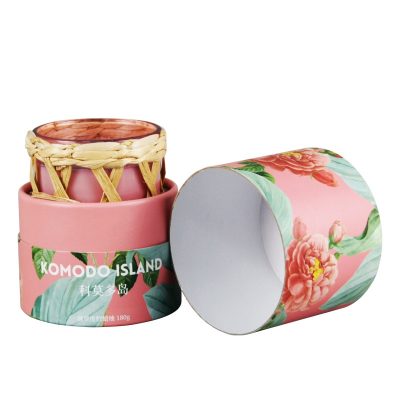 cylinder box paper tube for candle packaging (6) custom-round-candle-boxes-production