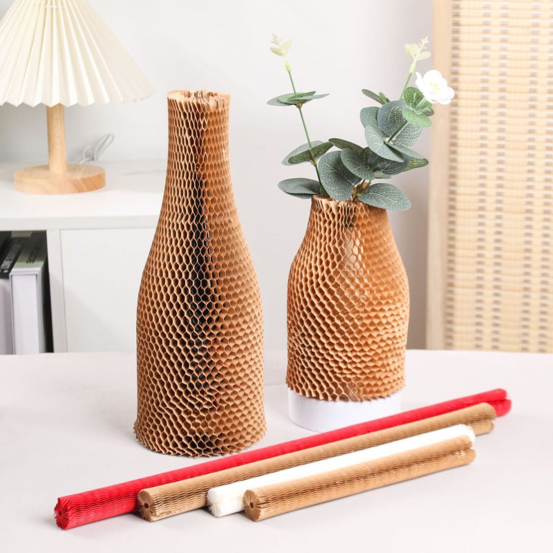 custom paper cushioning and void fill for eco-friendly packaging