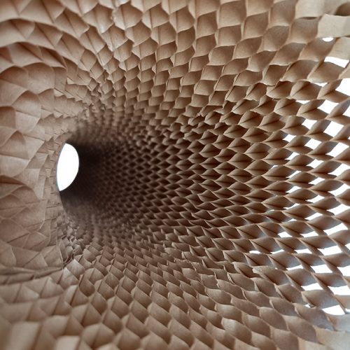 premium honeycomb wrap and kraft filler paper for sustainable packaging