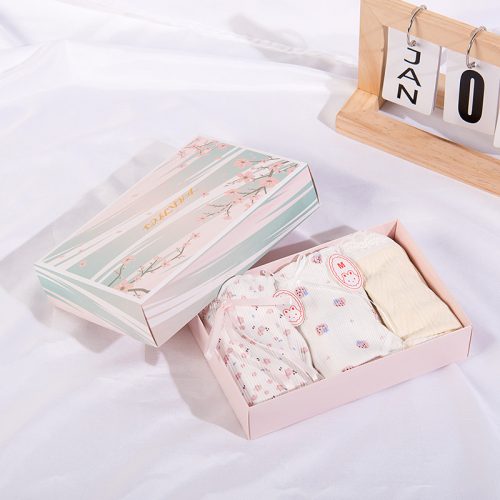 underwear packaging Custom underwear packaging box showcasing elegant design and premium materials.