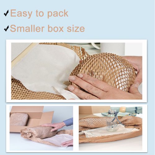 premium honeycomb wrap and kraft filler paper for sustainable packaging